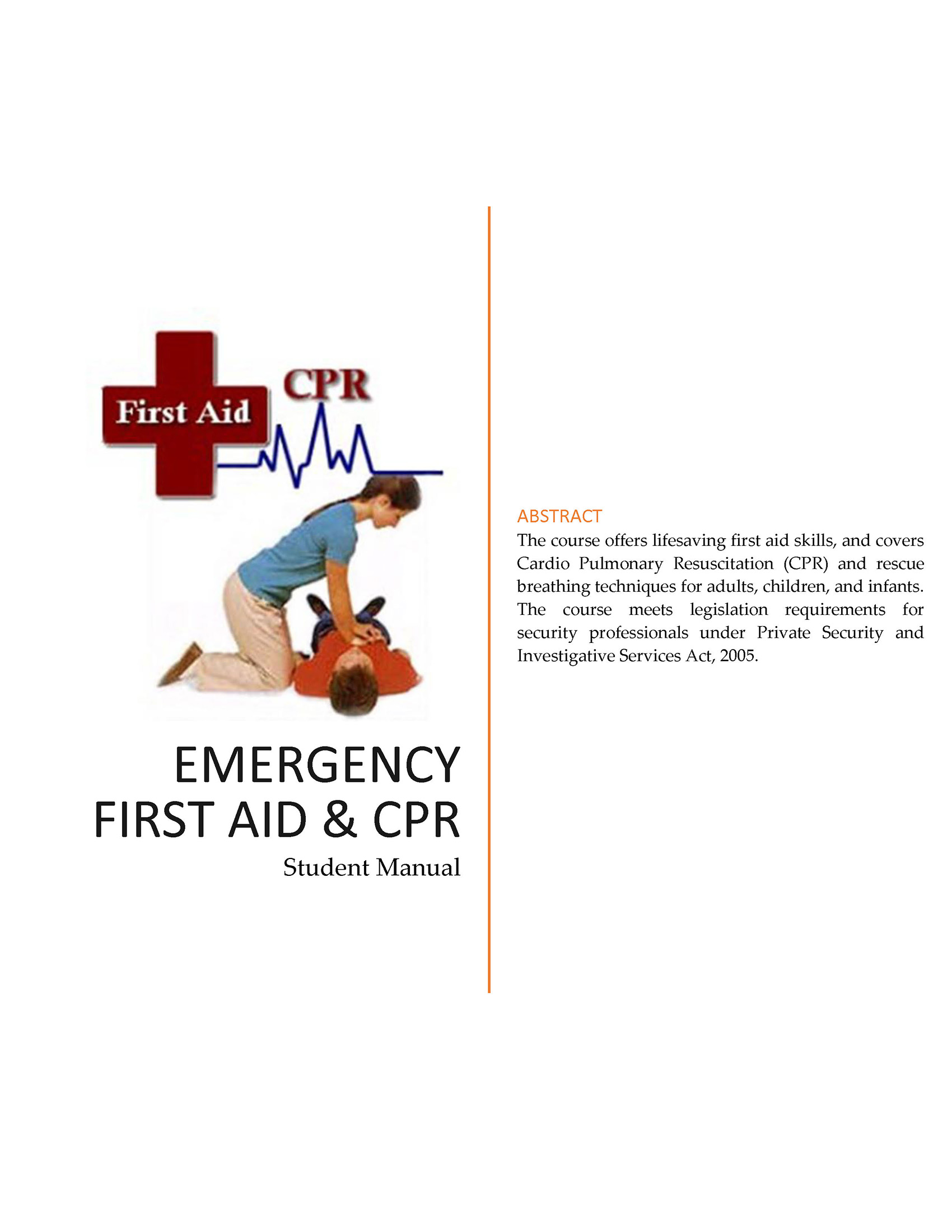 Cpr first aid instructor job description